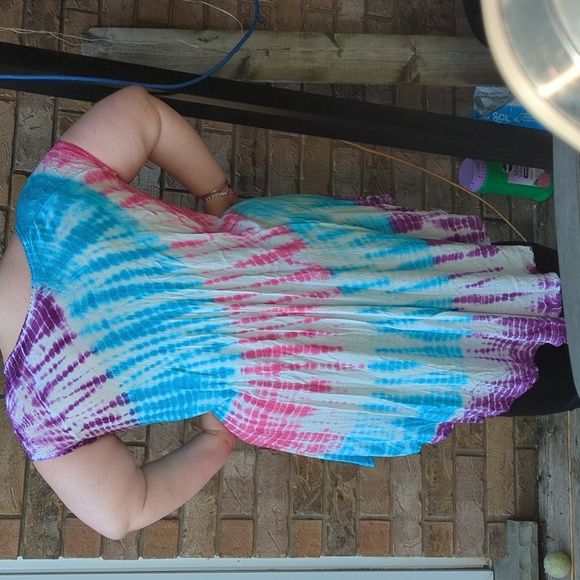 Tye Dye Sun Dress - Picture 2 of 7